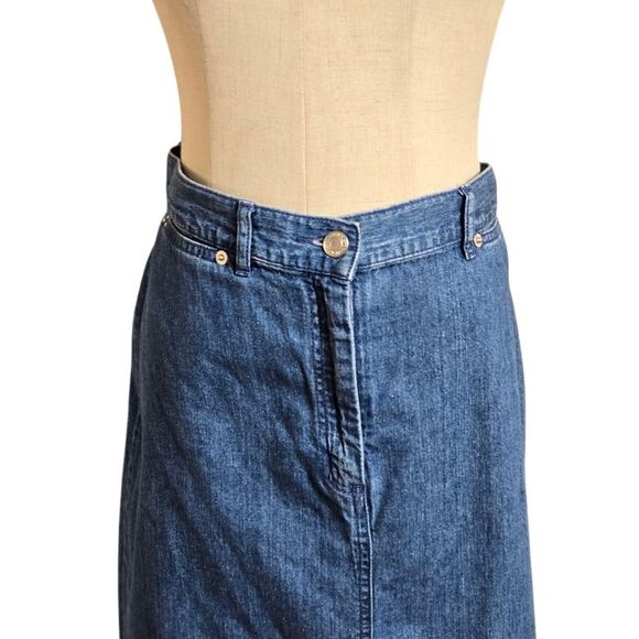 Pendleton Vintage Denim Gardencore Skirt - Picture 2 of 5